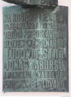 Photo Texture of Memorial Plaque 0002